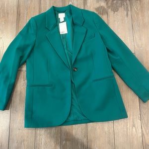 Green blazer (brand new)